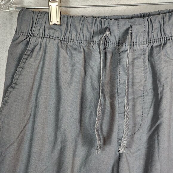 Wonder Nation Grey Flannel Cotton Poly Span Elastic Tie Waist Shorts Size XXL 18 - Picture 4 of 16